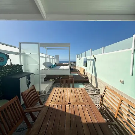 Ocean 77 Ocean View Duplex Private Rooftop Jacuzzi أذيخي