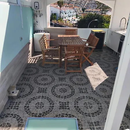 Feriehus Ocean 77 Ocean View Duplex Private Rooftop Jacuzzi Costa Adeje (Tenerife)